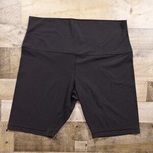 Lululemon Align Super High Rise Short 10” Women’s 18 Black Yoga